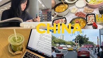 [Vlog in China] Life in China of a college student | Du học Trung Quốc