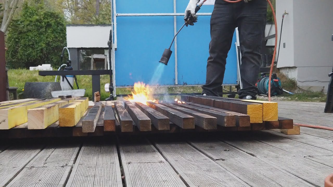 COMMENT FAIRE DU BOIS BRÛLÉ (partie 1) palissade en bois brûlé YouTube COMMENT FAIRE DU BOIS BRÛLÉ (partie 1) palissade en bois brûlé YouTube