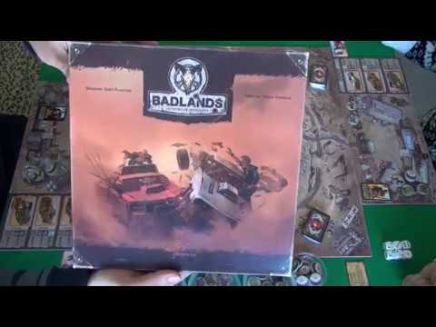 Badlands. Аванпост человечества - играем в настольную игру.