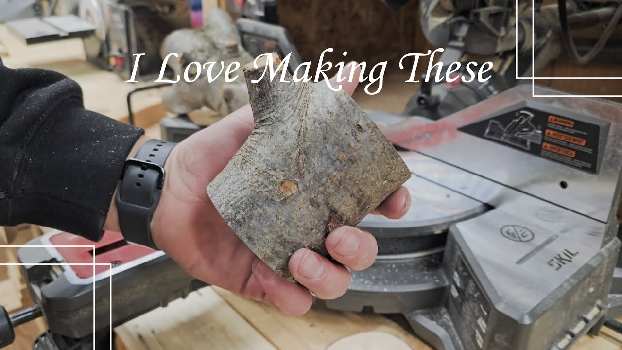 Making Something Useful From A Apple Tree Branch 