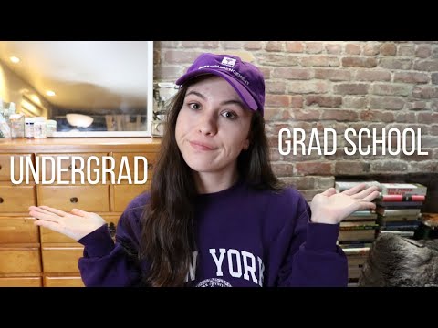 Comparing undergrad vs grad school at NYU