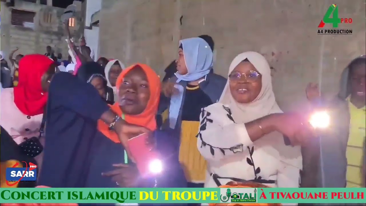 concert islamique du troupe jotali à tivaouane peulh Acte 1