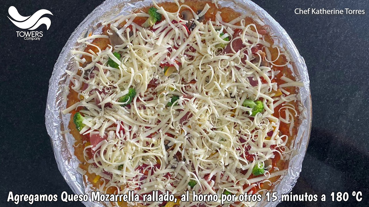Pizza Con Base De Coliflor Lku Pizza Con Base De Coliflor Lku