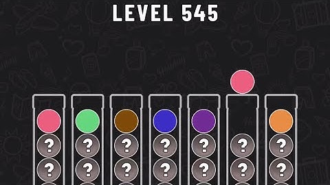 Ball Sort Puzzle Level 545 #ballsortpuzzle #ballsortpuzzlegameplay #puzzlegame #mobilegames