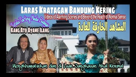 LARAS KRATAGAN BANDUNG KERING, Tetalu Tarling Kang Ato Ayame Ilang (Official IRAMA KANJENG Video)