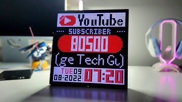 The Perfect Desktop Companion!!! Divoom Pixoo 64...