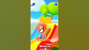 Lil Spidey playing and Annoying Hulk 😂 #hulk #spiderman #funnyanimation #blenderanimation #hero