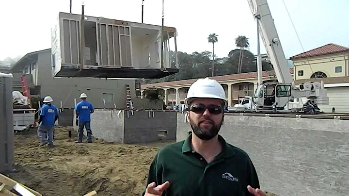 3 Homes 1 Day, California Prefab setting the first mod - V6