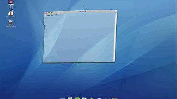 Fedora Mac Look w/ some Compiz Effects