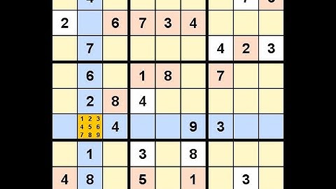 How to Solve Los Angeles Times Sudoku Expert July 13, 2021