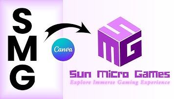 Monogram 3D LOGO Design in Canva