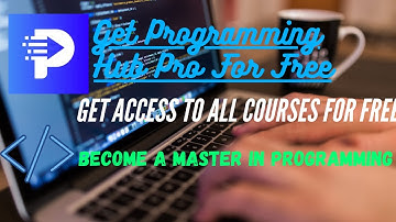 Get programming hub pro subscription for free ||#BecomeACoder #FreeCourses
