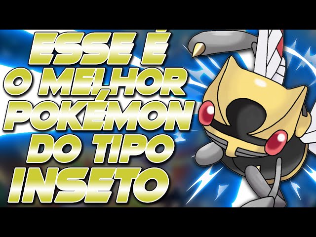 Melhores pokemons do tipo inseto