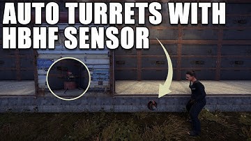 AUTO TURRETS SPOT WITH HBHF SENSOR | Rust