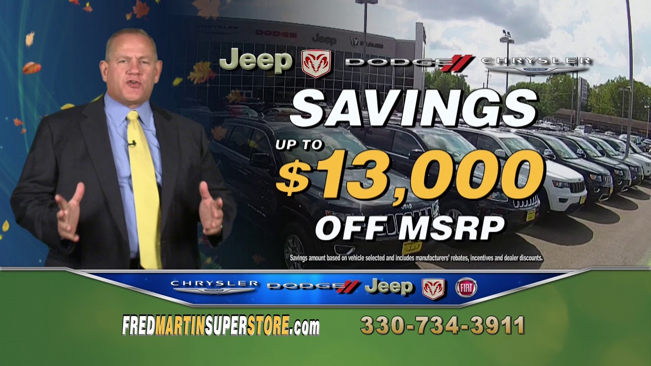 Fred Martin Superstore.11.21.19 - 35b NC - Grand Cherokee - YouTube