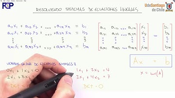 FCyP-U304-Numpy: sistemas de ecuaciones lineales