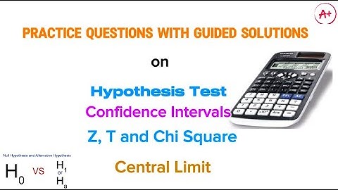 Sample Questions on Hypothesis Testing-Part 1 (Score 💯%) #mcqs #statistics #hypothesis