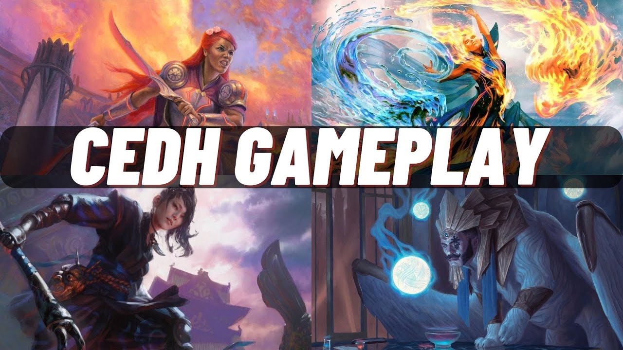 yuriko vs veyran vs tivit vs najeela cEDH gameplay thumbnail