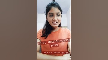 ctet certificate download kaise kare #ctet2022 #ctetcertificate #shorts #youtubeshorts
