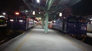 (藍頭待避藍頭)522次(E212)莒光號中壢站待避2次(E213)莒光號