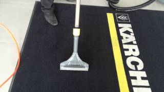 Karcher Puzzi 10/1 - Carpet Cleaning Machine demonstration
