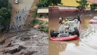 Проливные дожди вызвали наводнения и прорыв дамбы в Бразилии