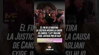 La Justicia archiva la causa de Canosa y Lizy Tagliani exige justicia por su hijo