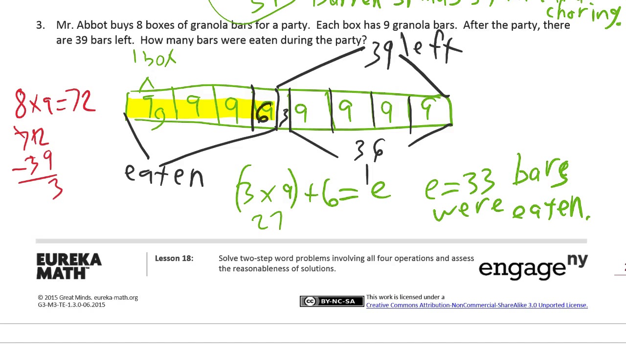 module 5 lesson 18 homework grade 3