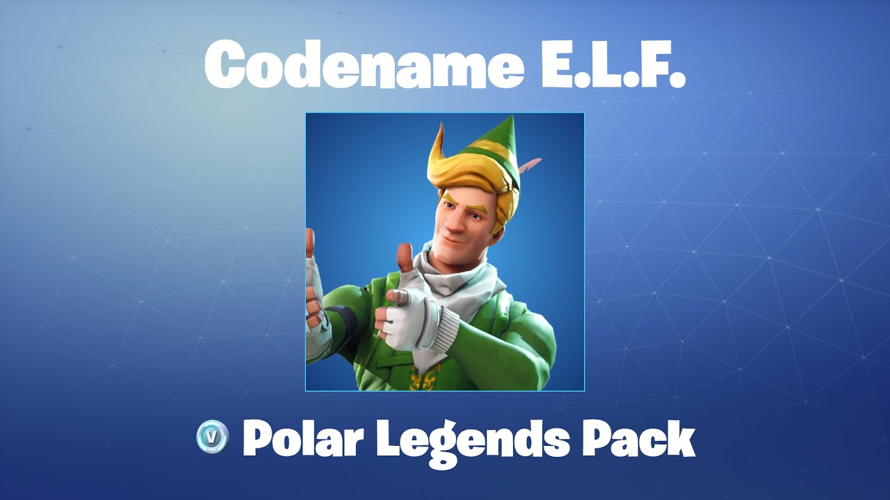 Codename E L F Fortnite Outfit Skin Youtube