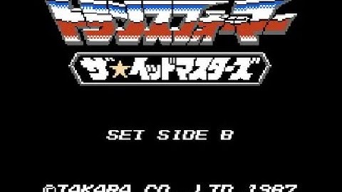 Transformers: The Headmasters - Famicom Disk System (1987)