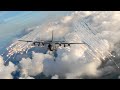 U.S. Air Force AC 130J Ghostrider Gunship in Action.