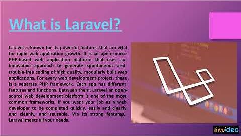 Why Laravel is the Best PHP Framework?