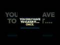 CA Motivation: You Only Need to Clear It Once! #camotivation #quotes #shortsfeed