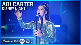 Abi Carter Sings 'Part of Your World' from The Little Mermaid - Disney Night, American Idol 2024
