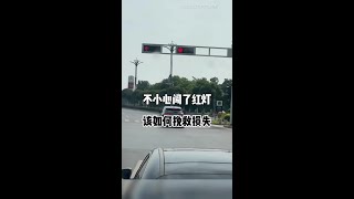 不小心闯了红灯,该如何挽救损失?#交通规则 #闯红灯 #新手上路 #汽车知识 #每天一个用车知识 @抖音汽车