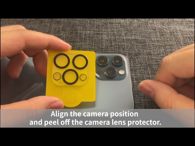 iPhone 13 Pro / iPhone 13 Pro Max Camera Lens Screen Protector