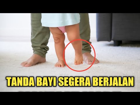 Video: 6 Tanda Bayi Akan Berjalan Segera Dan Cara Mendorong Berjalan