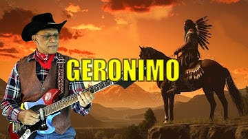 TRIBUTE TO GERONIMO - The great Apache chief reputed for his resistance against the invaders.