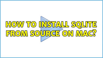 How to install sqlite from source on Mac? (2 Solutions!!)