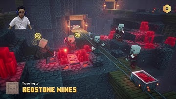 Gameplay Walkthrough Part 6 - Redstone Mines - Minecraft Dungeons Hero Edition