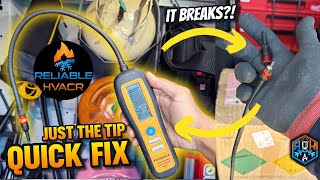 How To Replace Broken Fieldpiece Leak Detector Wand for CHEAP