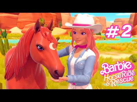 In Search of the Lost Note and a New Horse 🌸❤️ Barbie™ Riding to the Rescue