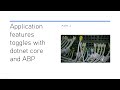 Application features toggles with dotnet core and ABP. Part 4.