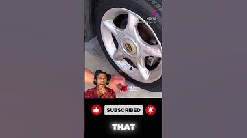 Car Tire Change Life Hack 😱 | Easy Trick to Fix Flat Tyre in 1 Minute 🚗🔥 #Shorts #lifehacks #viral