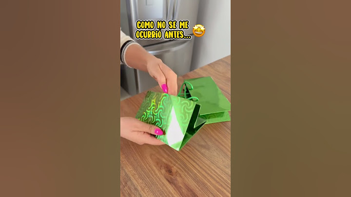 Dale una segunda vida a tus bolsas de regalo: Reciclaje Creativo 👍#tips #ideas #hacks