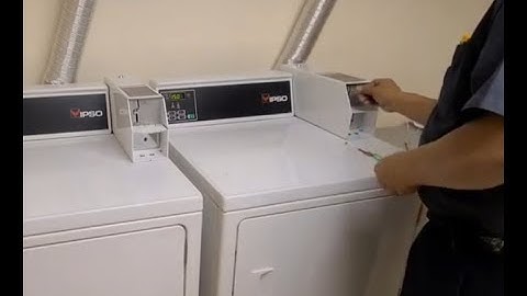How to remove coin mechanism on washer/dryer