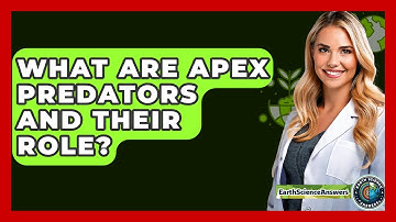 What Are Apex Predators And Their Role? - Earth Science Answers