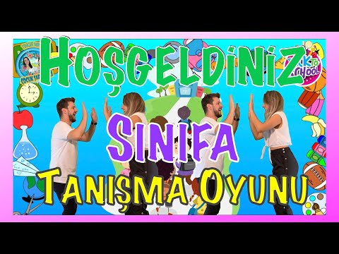 Hoşgeldiniz Sınıfa - Tanışma Oyunu - Tıngır Mıngır Çocuk Şarkıları