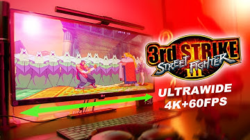 [4K - 60FPS] Street Fighter III: 3rd Strike  - Ultra Widescreen Mode [Unused]