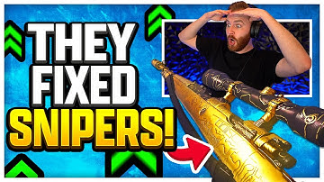 SNIPERS ARE BACK!!! Massive Buff Makes Snipers Fun Again [Best 3 Line Sniper Loadout]